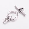 Alloy Toggle Clasps EA9137Y-NF-2