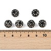 Polymer Clay Rhinestone Beads RB-N006-71-3