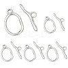 5Pcs 304 Stainless Steel Toggle Clasps STAS-YW0003-36P-1