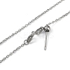 304 Stainless Steel Cable Chains Necklaces NJEW-H042-06P-2