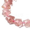Natural Strawberry Quartz Beads Strands G-Z080-A19-8mm-4