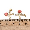 Brass Pendants ZIRC-L070-67G-1-3