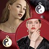 12Pcs 2 Colors Fashion 304 Stainless Steel Enamel Charms STAS-UN0035-98-6