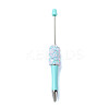 Plastic Beadable Pens DIY-Q036-02C-1