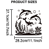 1Pc PET Hollow Out Drawing Painting Stencils DIY-MA0004-53C-2
