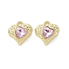 Rack Plating Alloy Glass Pendants FIND-I037-05LG-02-2