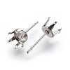 Tarnish Resistant 304 Stainless Steel Stud Earring Findings LS-STAS-P221-20C-P-2