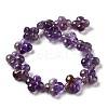 Natural Amethyst Beads Strands G-P520-A07-01-3