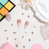 Star Alloy Rhinestone Cabochons MRMJ-CP0001-43C-4