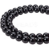 Natural Obsidian Beads Strands G-PH0028-8mm-14-1