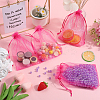 100Pcs Organza Bags Jewellery Storage Pouches Wedding Favour Party Mesh Drawstring Gift OP-SP0001-01C-3