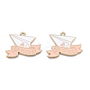 Alloy Enamel Pendants FIND-B007-02LG-1