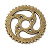 Tibetan Style Alloy Steampunk Pendants TIBEP-5459-AB-LF-1
