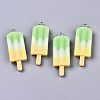 Rainbow Resin Pendants CRES-S359-30B-1