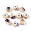 Handmade Porcelain Beads PORC-T133-11B-10-1