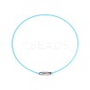 Steel Wire Bracelet Cord DIY Jewelry Making TWIR-R004-14-2