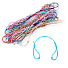 30Pcs 10 Colors Nylon Thread Cord Bracelets Making BJEW-TAC0040-2