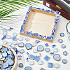 500G 4 Styles Handmade Porcelain Cabochons PORC-SP0001-25-4