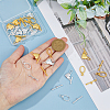 SUPERFINDINGS 24 Sets 4 Styles Alloy Toggle Clasps FIND-FH0008-12-3