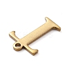 PVD Vacuum Plating  304 Stainless Steel Charms STAS-H112-T-AB-3