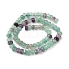 1 Strand Natural Colorful Fluorite Beads Strands G-OC0004-75-5