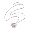 Tarnish Resistant 3Pcs 3 Styles 304 Stainless Steel Cable Chain Necklace Makings NJEW-JN04934-02-6