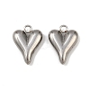 304 Stainless Steel Pendants STAS-A076-13P-02-1