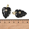 Natural Obsidian Pendants GG-CBA105B-01C-G-3