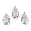 316 Surgical Stainless Steel Pendants STAS-C026-22P-1