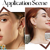 4Pairs 304 Stainless Steel Stud Earring EJEW-BBC0001-45-5