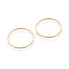 Brass Linking Rings KK-S327-06KC-20mm-2