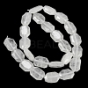 Natural Quartz Crystal Beads Strands G-P544-B11-01-3