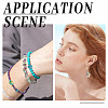 120Pcs 6 Styles Synthetic Turquoise Beads TURQ-HY0001-12A-5