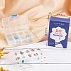 Blue Ocean Theme Earrings DIY Making Kits DIY-SC0017-90-7