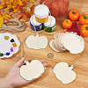 Wooden Pendant Decorations WOOD-WH0030-94-3