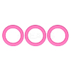 3Pcs Ring Silicone Focal Beads JX895J-01-1