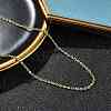Rack Plating Brass Cable Chain Necklaces for Women NJEW-H049-03G-2