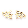 201 Stainless Steel Pendants STAS-N090-JA698-G-3
