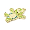 Alloy Enamel Pendants ENAM-C022-01B-G-2