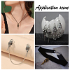 80Pcs 4 Style Tibetan Style Alloy Pendants FIND-AR0001-93-6
