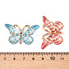 Printed Translucent Acrylic  Pendants OACR-T028-17C-3