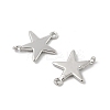 Brass Connector Charms KK-U047-01P-2