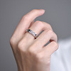 Brass Cuff Rings for Men FS-WGF7399-01-3