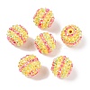 Resin Rhinestone Beads RESI-TAC0004-28F-1