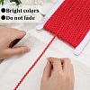 40M Polyester Wavy Fringe Trim Ribbon OCOR-GF0004-39F-5