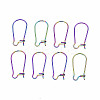 304 Stainless Steel Hoop Earrings Findings Kidney Ear Wires LS-X-STAS-N098-006-1