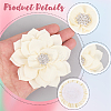 Polyester & Rhinestones Ornament Accessories DIY-WH20063-015C-5