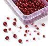 DIY 15 Grids ABS Plastic & Glass Seed Beads Jewelry Making Finding Beads Kits DIY-G119-02B-2