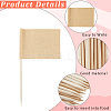 100Pcs Paper Flag Cocktail Picks DIY-CN0003-57A-6