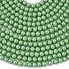 Eco-Friendly Dyed Glass Pearl Round Beads Strands HY-A002-4mm-RB008N-2